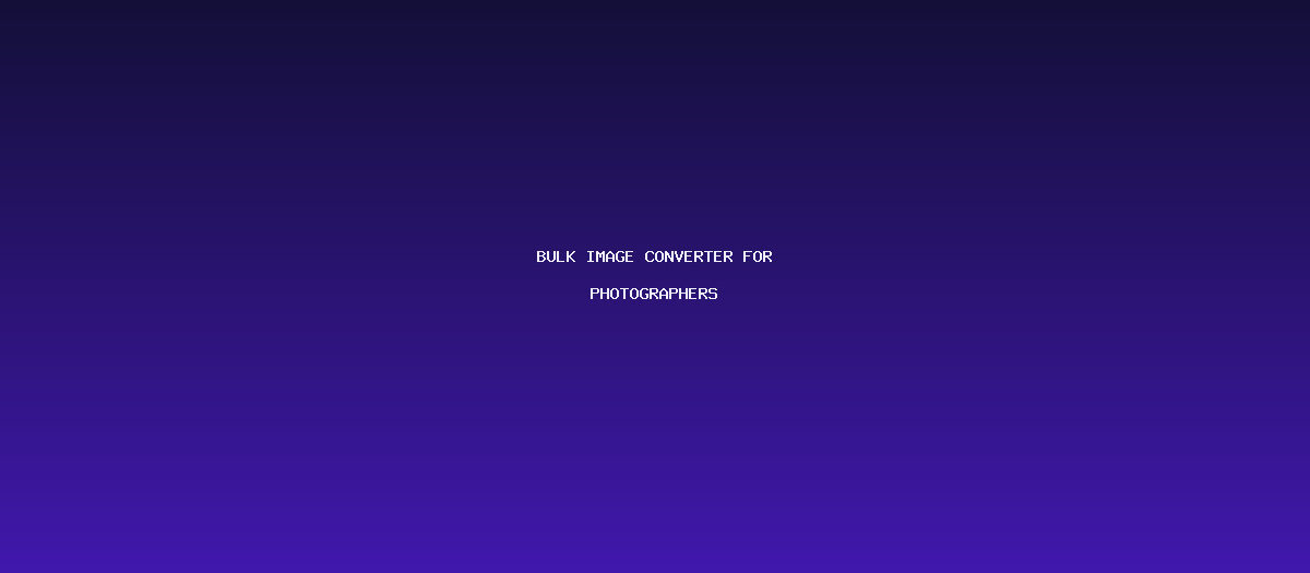 Best Bulk Image Converter for Photographers in 2025