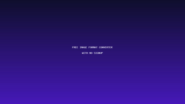 Best Free Image Format Converter With No Signup (2025)